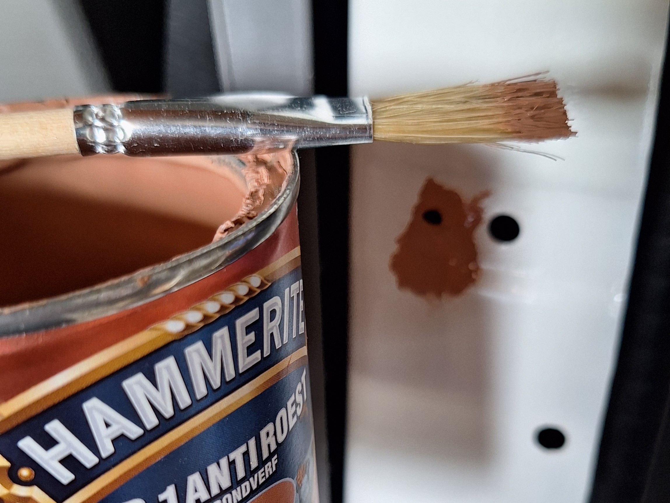 5 Hammerite anti roest kwast edit